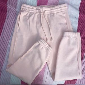 Baby pink TNA sweatpants